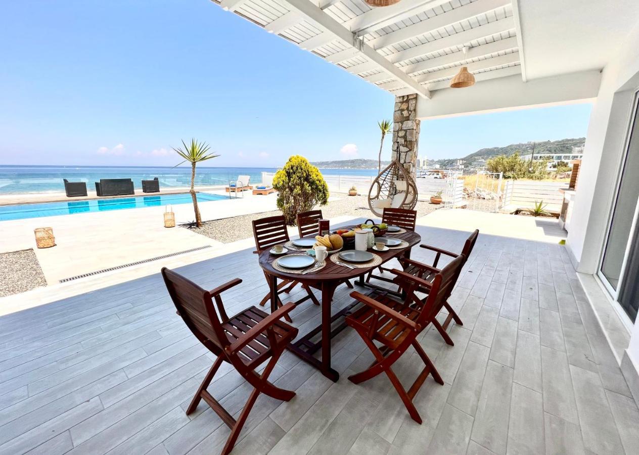 Vaso Beach Front Villa Ialysos  Buitenkant foto